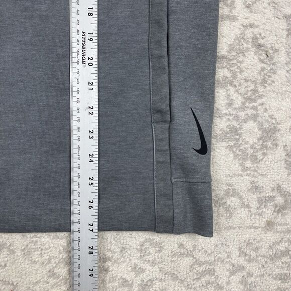 Nike Pullover Yoga Dri Fit Men's 1/2-Zip Training Crew Gray DD2186 Size Large - Picture 7 of 7
